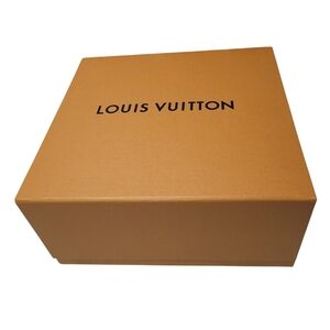 Louis Vuitton Magnetic Gift Box Decorative Storage Organizer Empty Logo Square